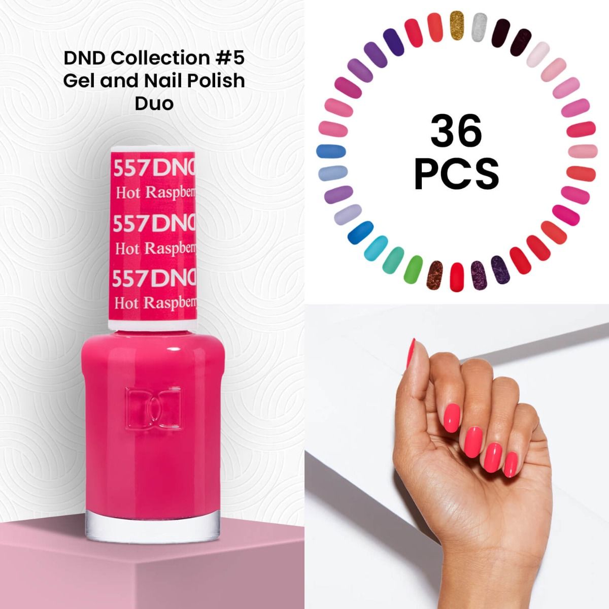 DND5 Collection Full Set #546 - #581 - Angelina Nail Supply NYC
