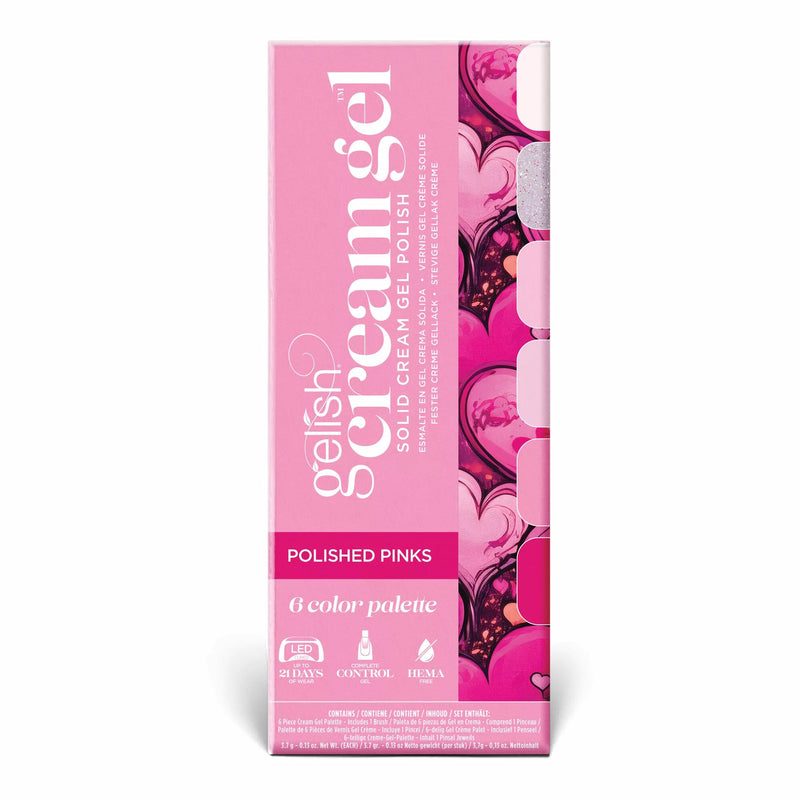 Gelish Cream Gel 6PC Palette - Polished Pinks