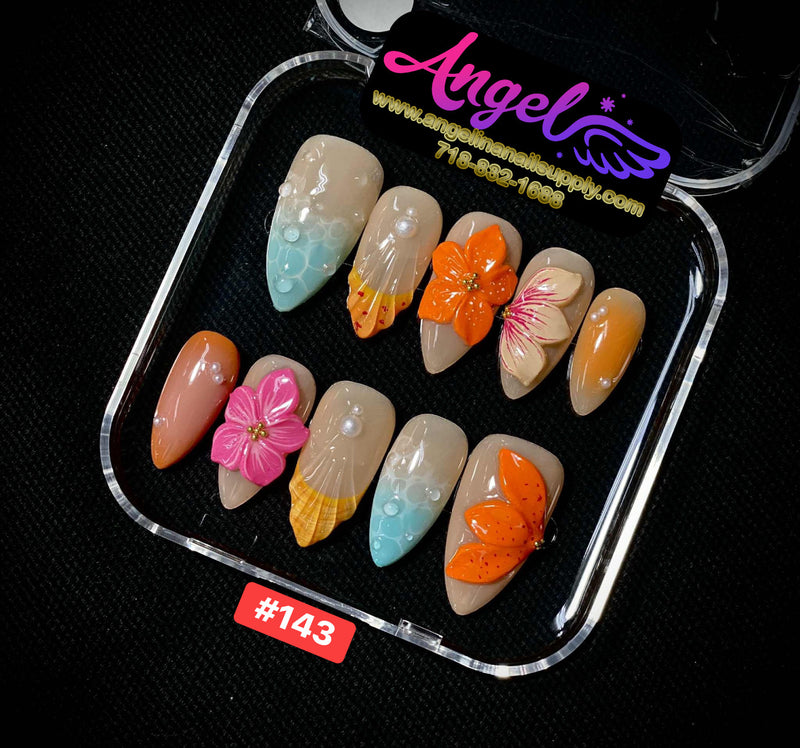 Angelina Handmade Custom Press-On | #120-#149