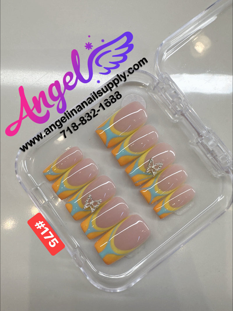 Angelina Handmade Custom Press-On | #150-#179