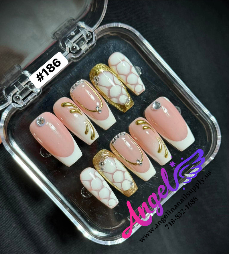 Angelina Handmade Custom Press-On | #180-#209