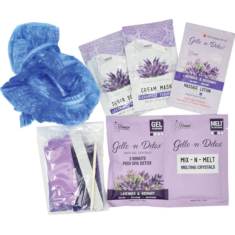 Bộ dụng cụ chăm sóc móng chân 10 trong 1 Gelle-n-Detox