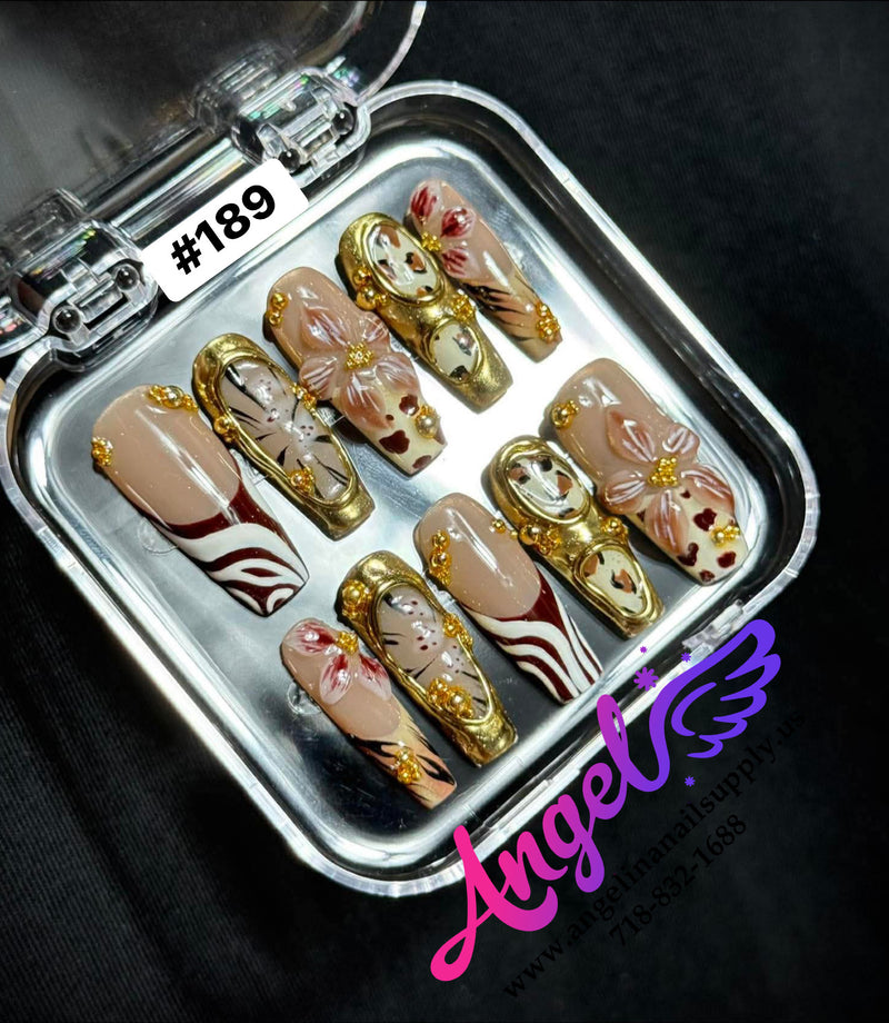 Angelina Handmade Custom Press-On | #180-#209