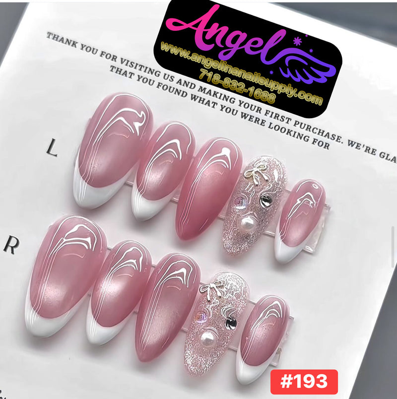 Angelina Handmade Custom Press-On | #180-#209