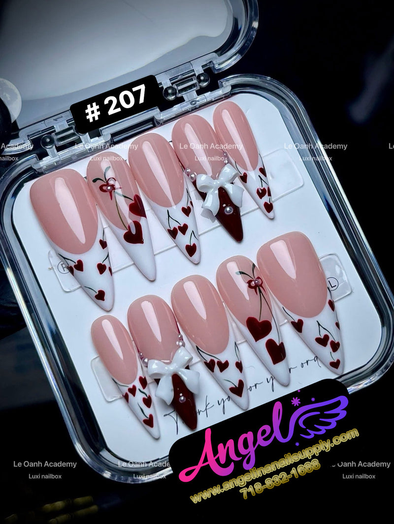 Angelina Handmade Custom Press-On | #180-#209