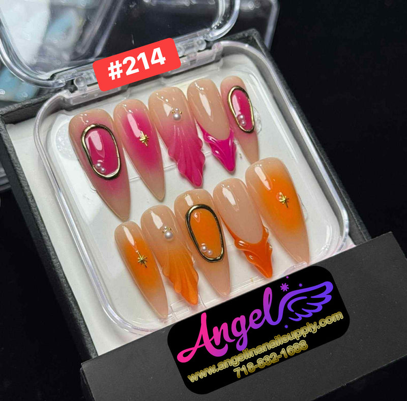 Angelina Handmade Custom Press-On | #210-#239