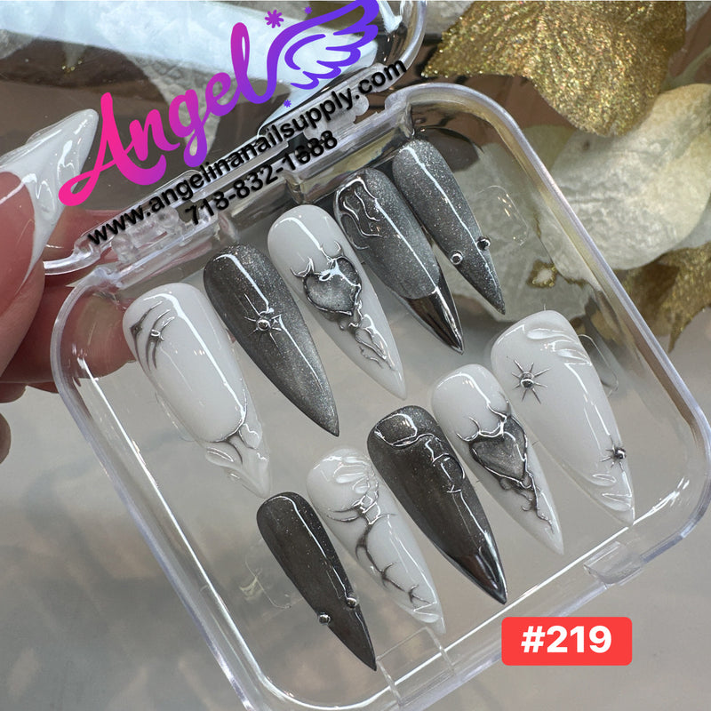 Angelina Handmade Custom Press-On | #210-#239