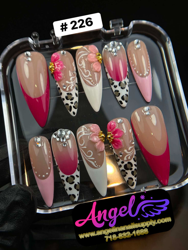 Angelina Handmade Custom Press-On | #210-#239