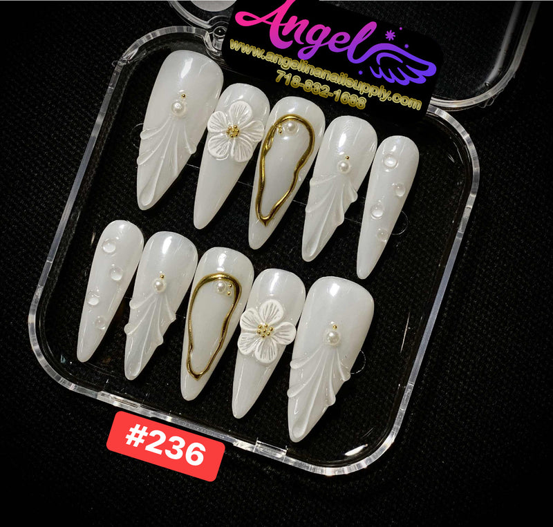 Angelina Handmade Custom Press-On | #210-#239