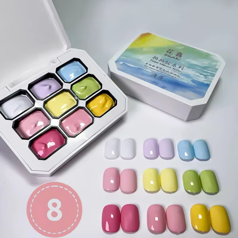 Cream Painting Gel Palette