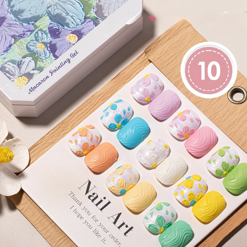 Cream Painting Gel Palette