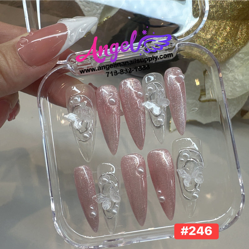 Angelina Handmade Custom Press-On | #240-#269