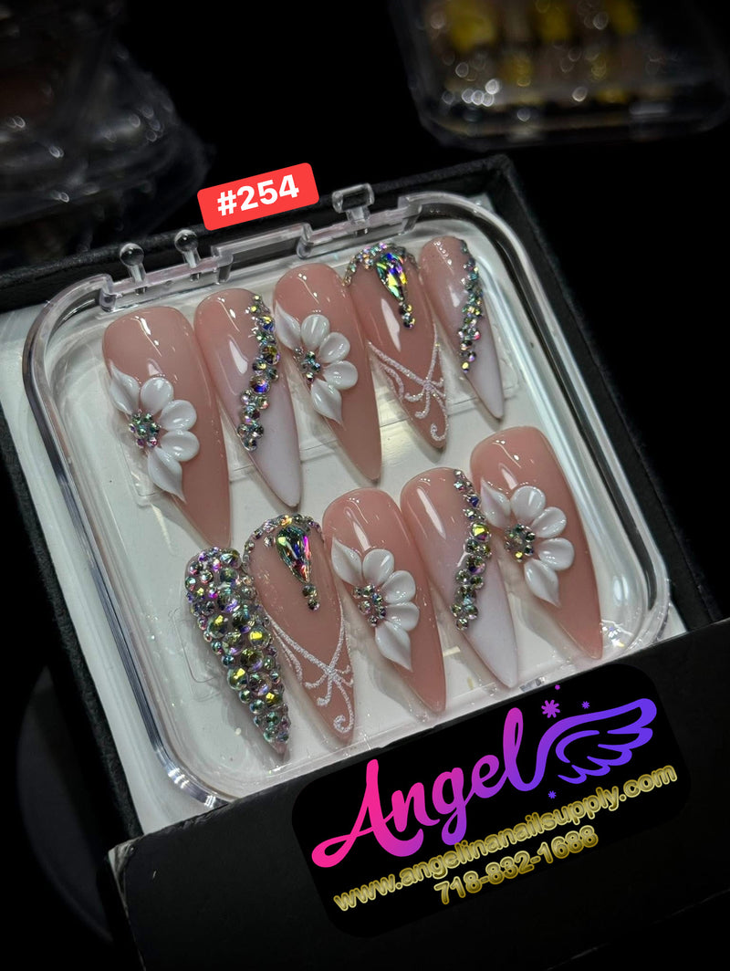 Angelina Handmade Custom Press-On | #240-#269