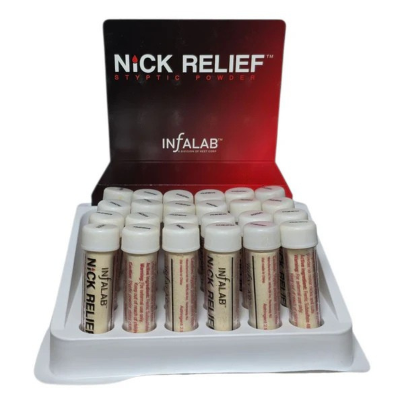 Infa-Lab Magic Touch Nick Relief Styptic Powder (Box/24pcs)