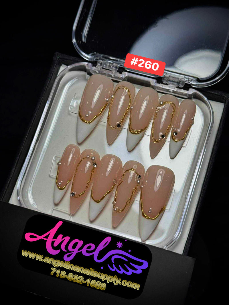 Angelina Handmade Custom Press-On | #240-#269