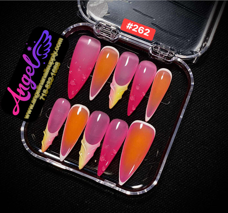 Angelina Handmade Custom Press-On | #240-#269
