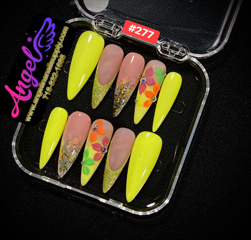 Angelina Handmade Custom Press-On | #270-#299