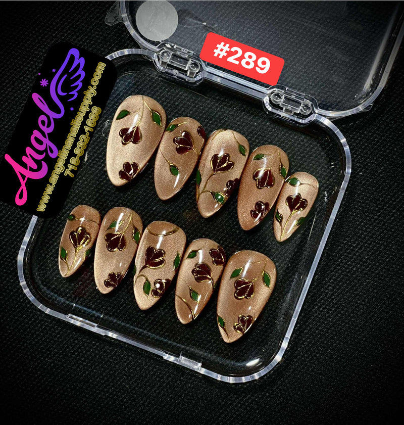 Angelina Handmade Custom Press-On | #270-#299