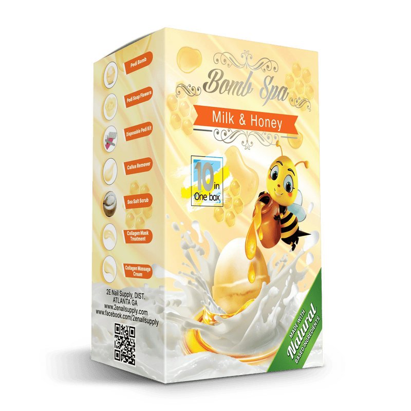 2E Organic Bomb Spa 10 in 1 - Angelina Nail Supply NYC
