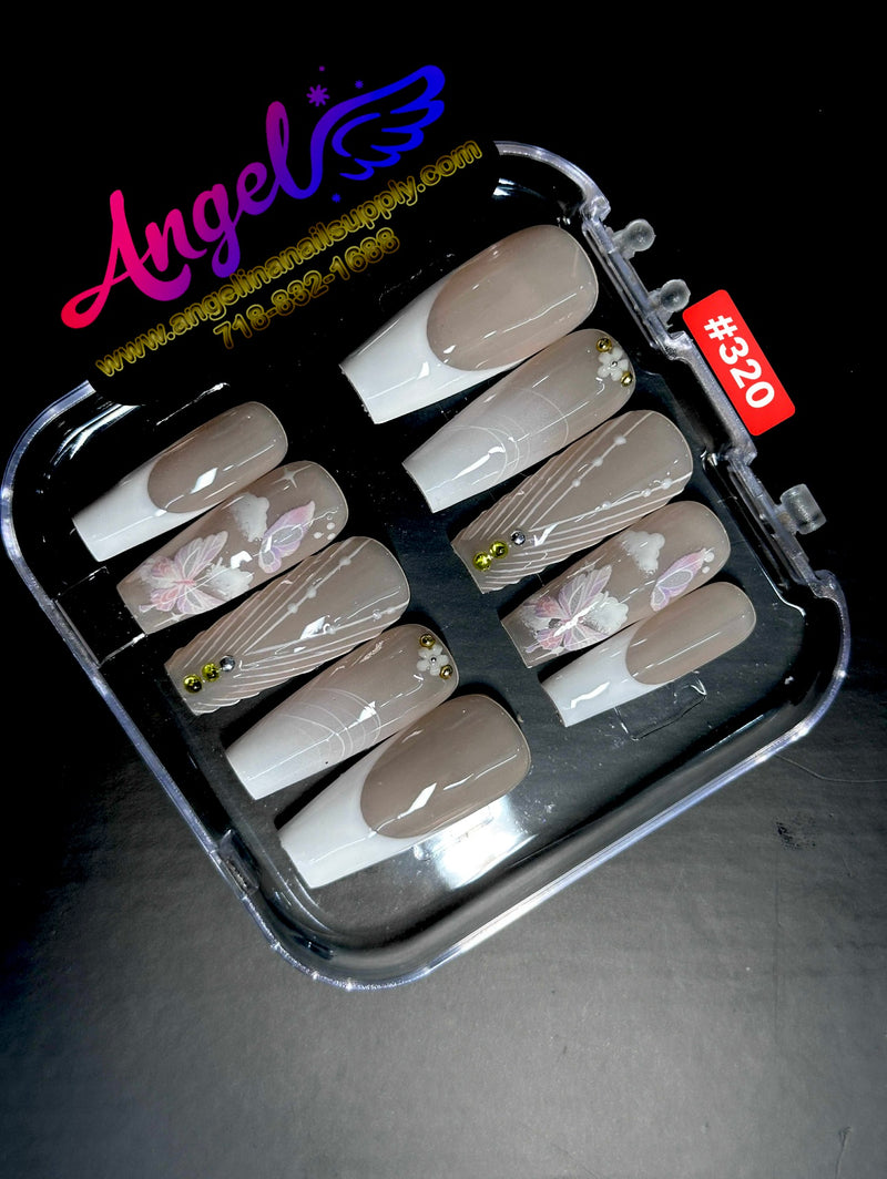 Angelina Handmade Custom Press-On | #300-#339