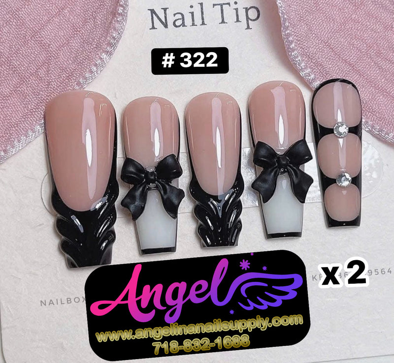 Angelina Handmade Custom Press-On | #300-#329