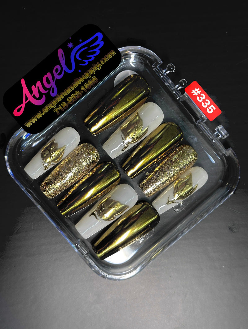 Angelina Handmade Custom Press-On | #330-#359