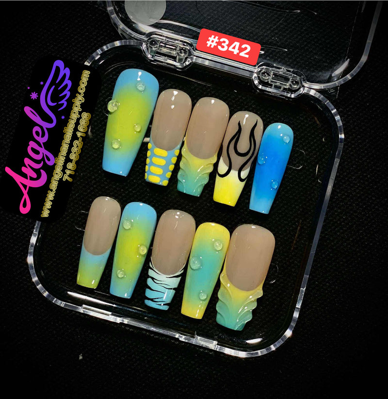 Angelina Handmade Custom Press-On | #330-#359