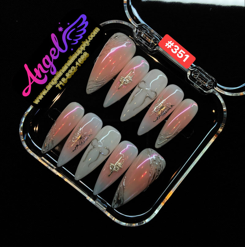 Angelina Handmade Custom Press-On | #330-#359