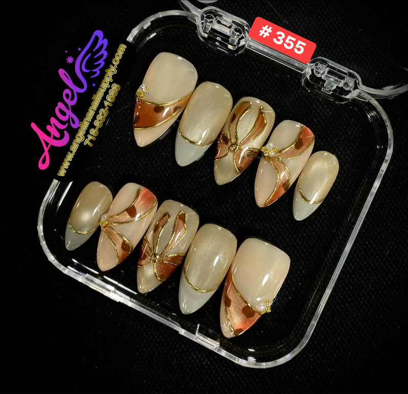 Angelina Handmade Custom Press-On | #330-#359