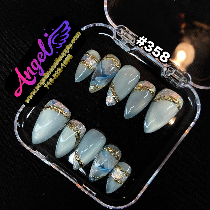 Angelina Handmade Custom Press-On | #330-#359