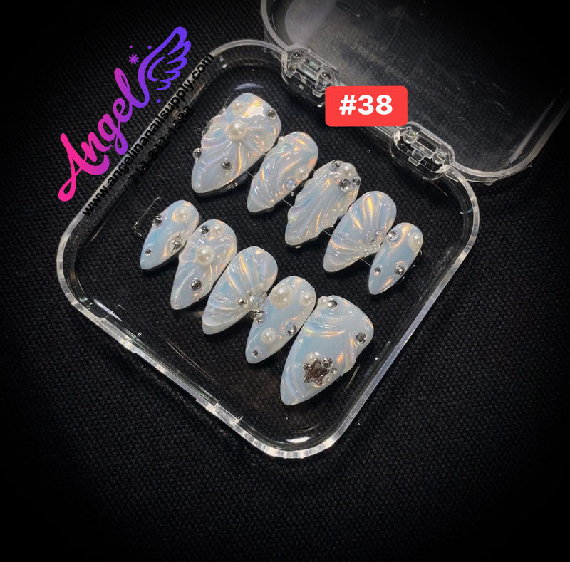 Angelina Handmade Custom Press-On | #030-#059