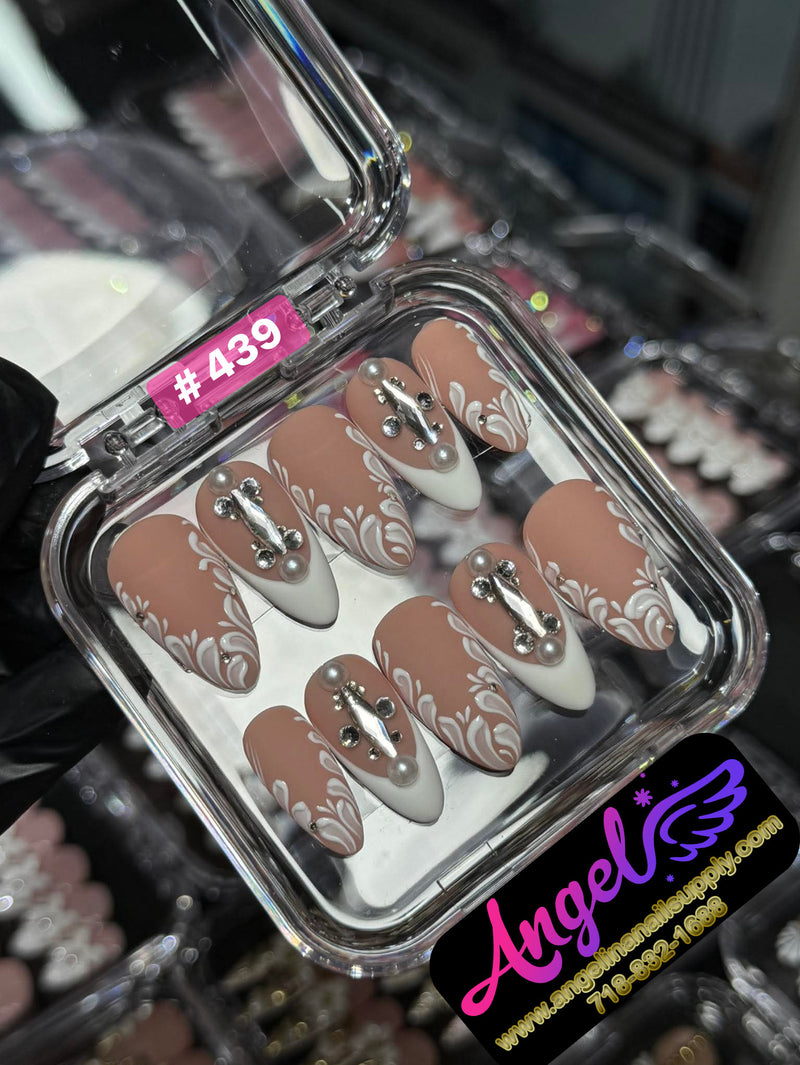 Angelina Handmade Custom Press-On | #420-#449