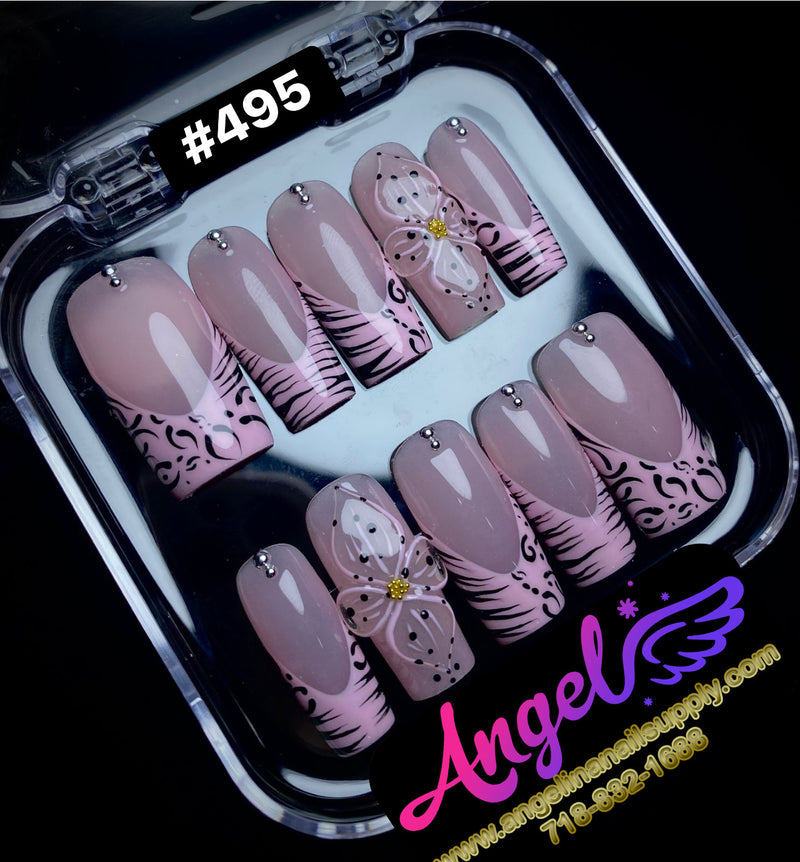 Angelina Handmade Custom Press-On | #480-#509