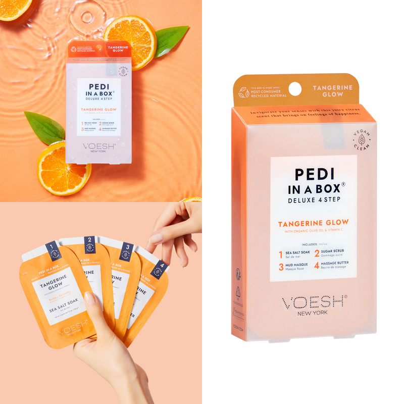 VOESH - Pedi in a Box Tangerine Twist (hộp)