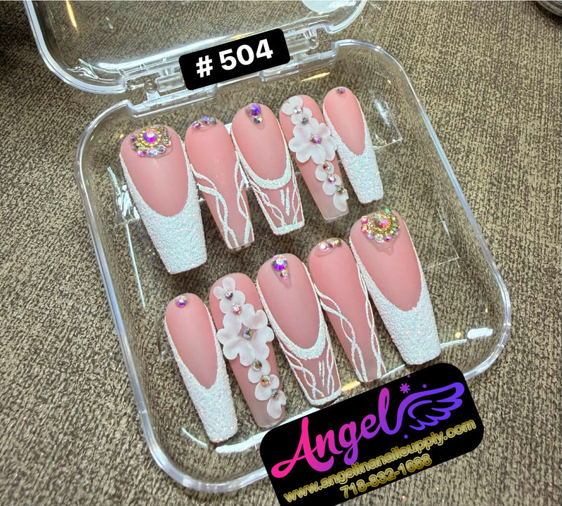 Angelina Handmade Custom Press-On | #480-#509