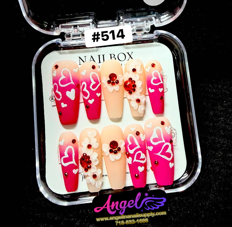 Angelina Handmade Custom Press-On | #510-#539