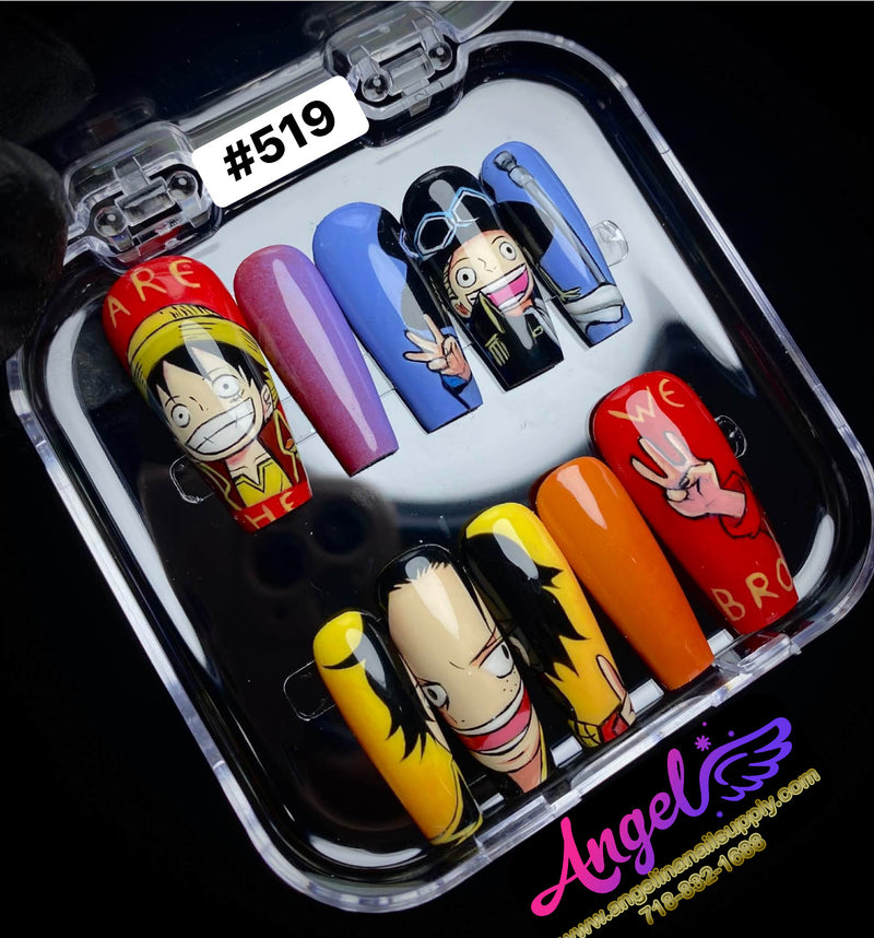 Angelina Handmade Custom Press-On | #510-#539