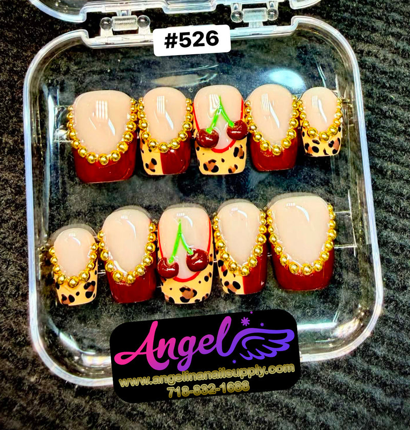 Angelina Handmade Custom Press-On | #510-#539