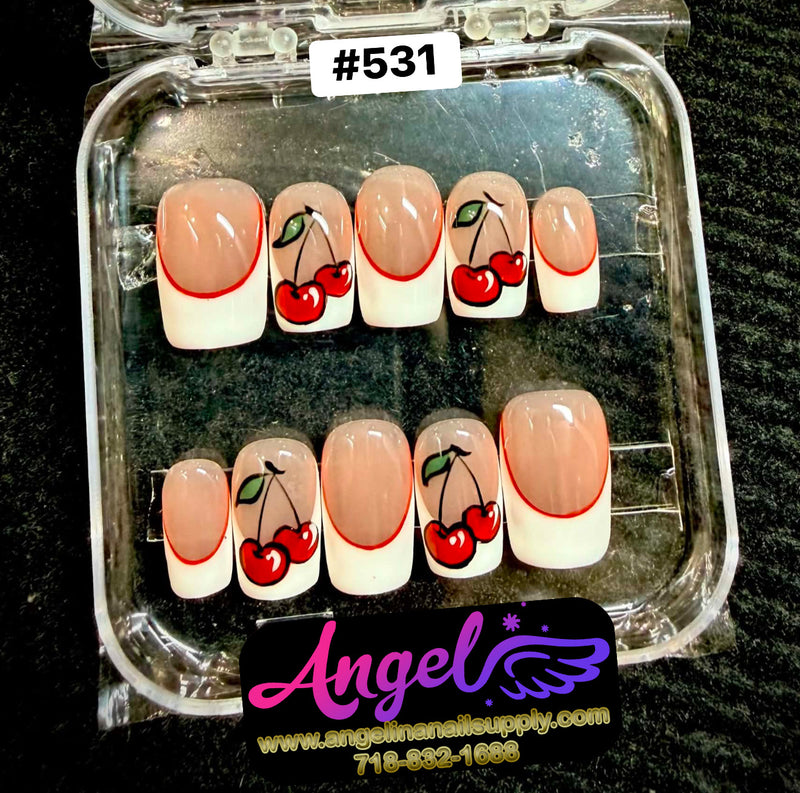 Angelina Handmade Custom Press-On | #510-#539