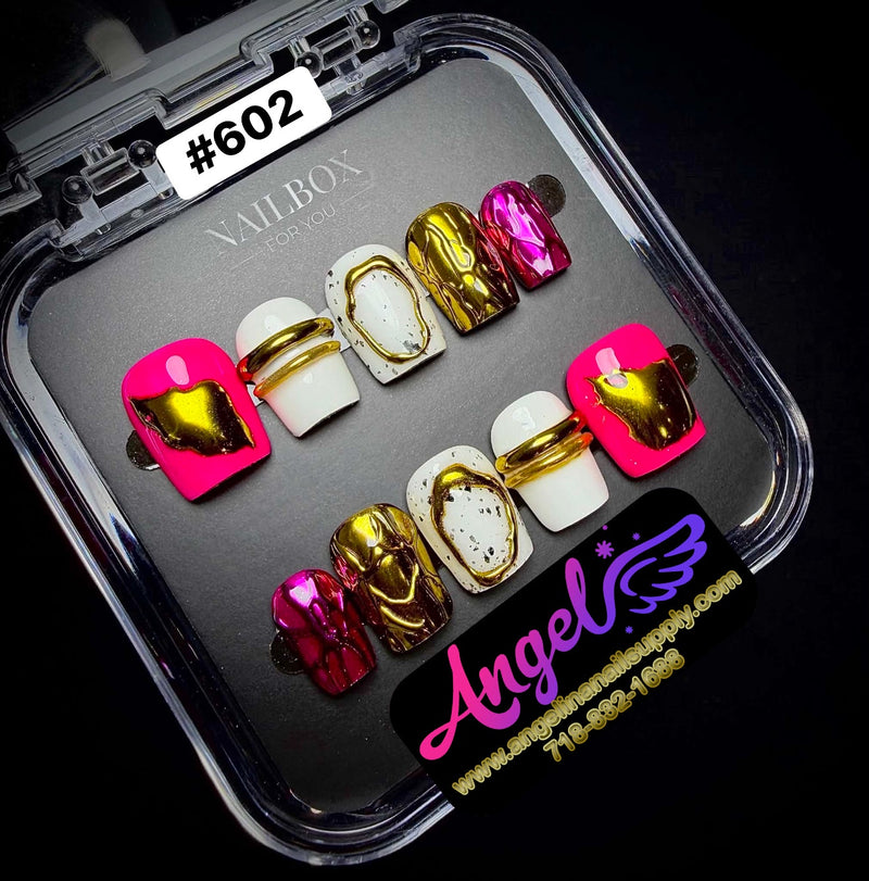 Angelina Handmade Custom Press-On | #602