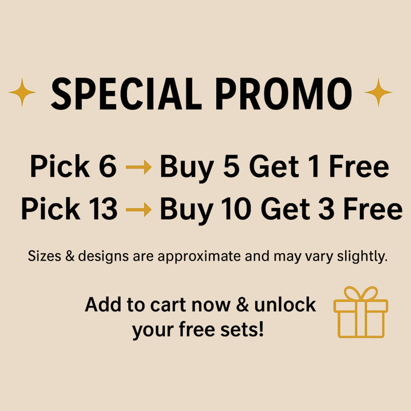 Angelina Handmade Custom Press-On | #030-#059