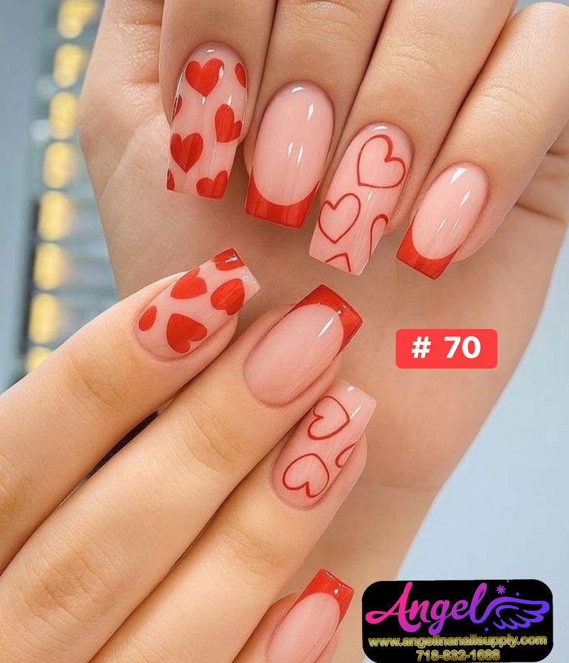 Angelina Handmade Custom Press-On | #060-#089