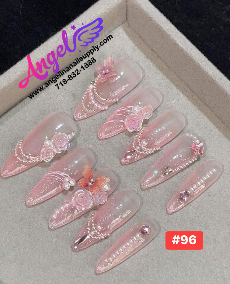 Angelina Handmade Custom Press-On | #090-#119