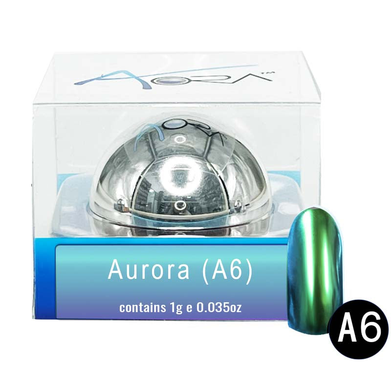 Aora Chrome Powder A06 Chrome Emerald