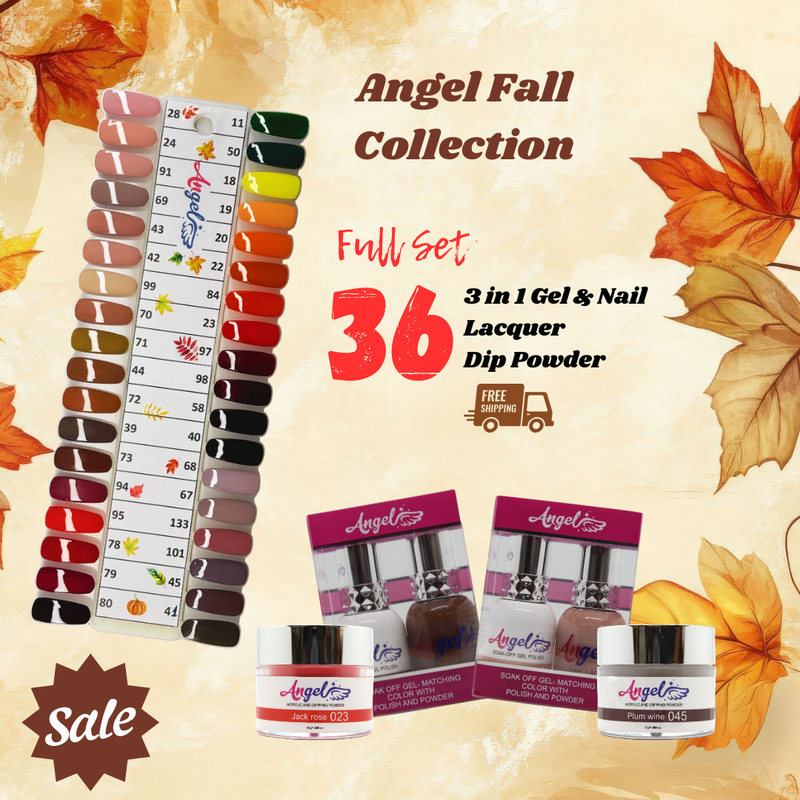 Angel Fall Collection 36 Colors 3in1 Powder + Gel Duo