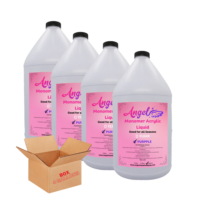 Angelina Liquid Acrylic Monomer - Purple (Box / 4 Gallons)