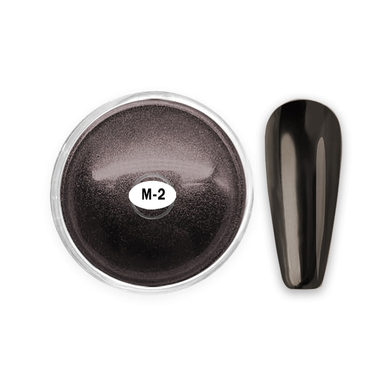 Aora Chrome Powder M02 Black Chrome