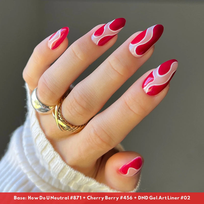 Dnd Gel 456 Cherry Berry