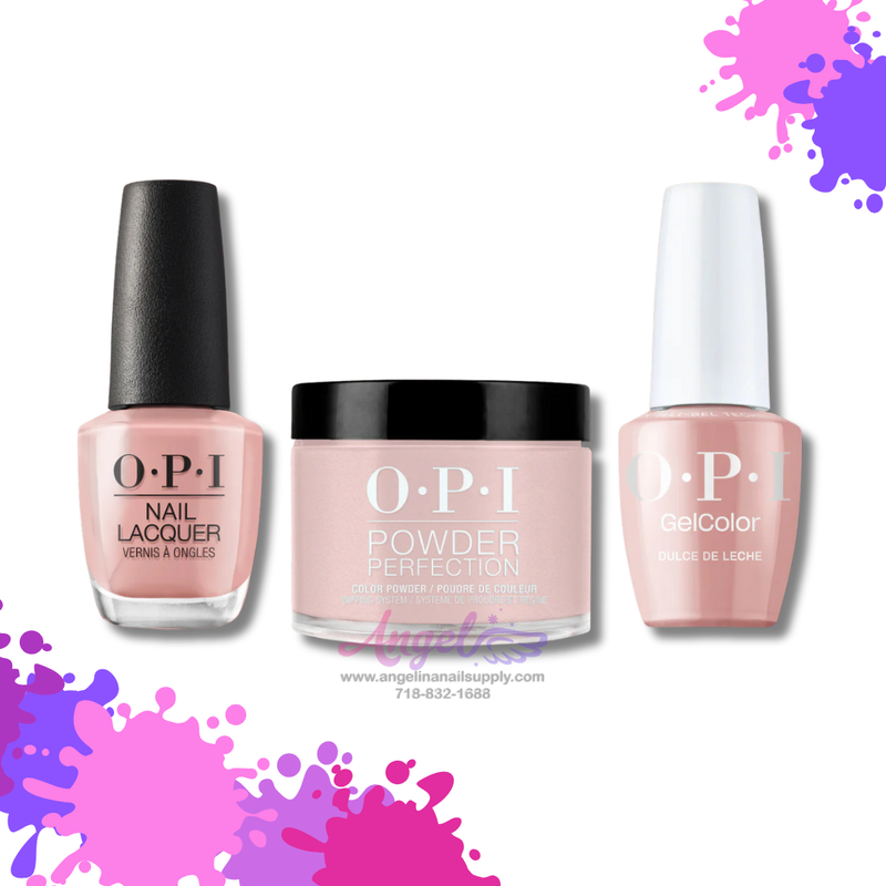 OPI 3in1 combo DP-GC-NL A15 Dulce de Leche