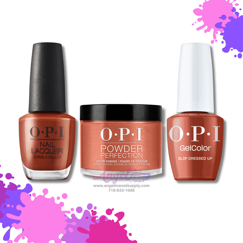 OPI 3in1 combo DP-GC-NL F025 Slip Dressed Up